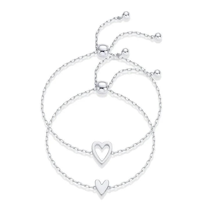 Matching Hearts Bracelet